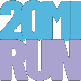 20 Mile Run 배지