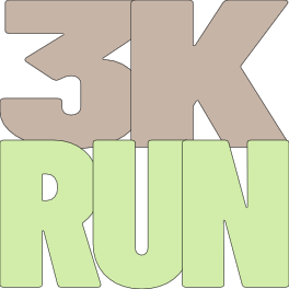 3K Run 배지