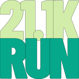 Half Marathon Run 배지