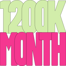 Month 1200K 배지