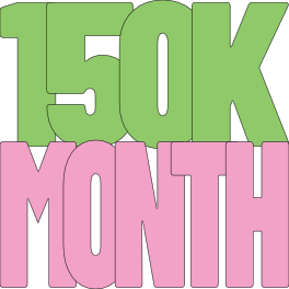 Month 150K 배지