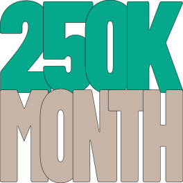 Month 250K 배지