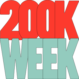 Week 200K 배지