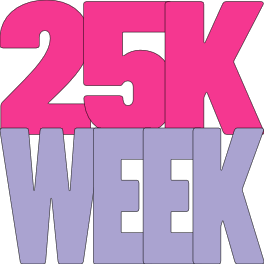 Week 25K 배지