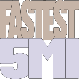 Fastest 5 Mile 배지